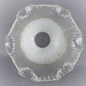 ancienne-coupelle-tulipe-pate-de-verre-striée-frise-dorée