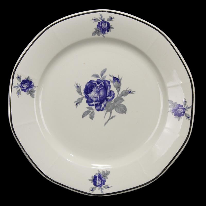 Assiette Faïence de Moulin des Loups