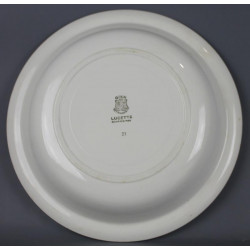 Plat Creux Gien "Lucette"