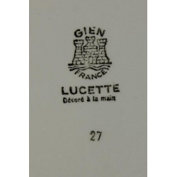 Plat Creux Gien "Lucette"