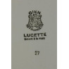 Plat Creux Gien "Lucette"