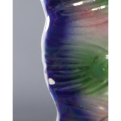 Paon Céramique Polychrome