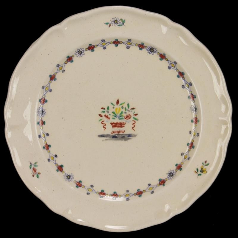 Assiette Porcelaine Cristofle