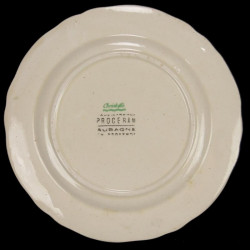 Assiette Porcelaine Cristofle