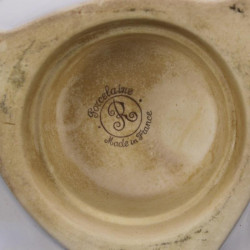 Bouteille Décor Pressoir à Vin Porcelaine