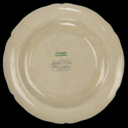 Assiette Porcelaine Cristofle