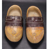 Ancienne Paire de Petits Sabot Régionales d'Enfants