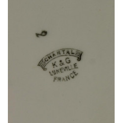 Dessous de Plat Faïence de Luneville