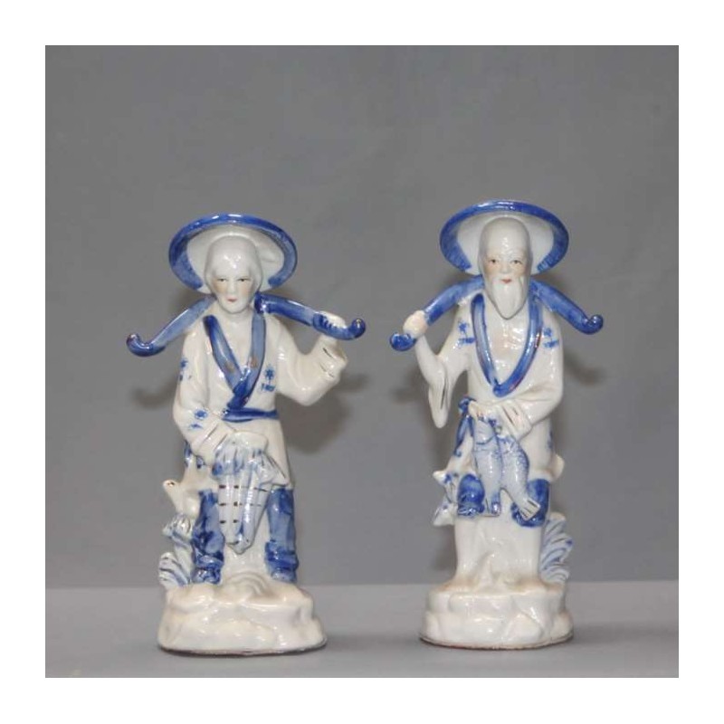statuette-chinoise-bleue-et-blanc