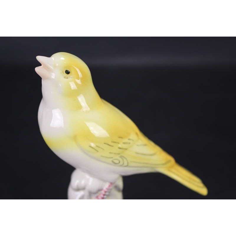 Oiseau  en Porcelaine Allemande