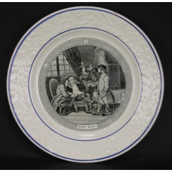 Assiette-parlante-Choisy-Le-Roi-Bob-Roy-N°3