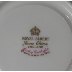 Soucoupe Royal Albert Lady Carlyle Bone China