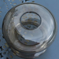 abat-jour-verre-fumé-lustre-suspension