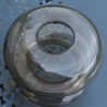 abat-jour-verre-fumé-lustre-suspension