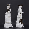 Couple Personnages en Porcelaine