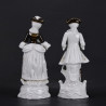 Couple Personnages en Porcelaine