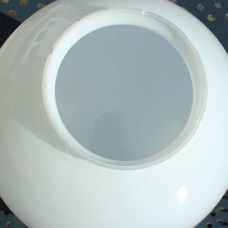 Verre Sphérique Gris Givré De 300 Mm Suspension Lampe Suspendue En