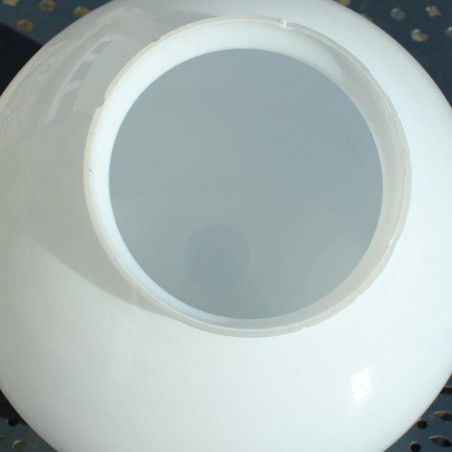 RARE VINTAGE LAMPE BOULE OPALINE DESIGN 1960
