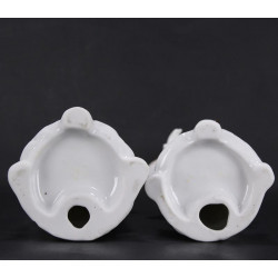 Couple Personnages en Porcelaine
