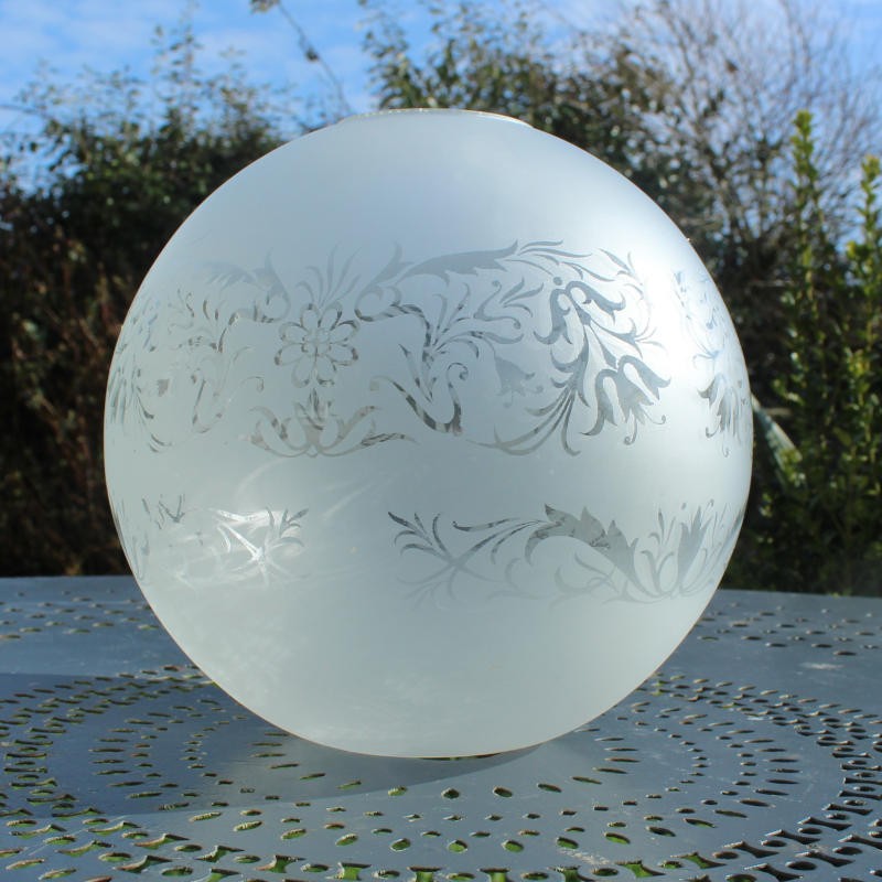 Abat-jour En Verre Pour Lampe à Pétrole/kérosène - Design Rétro - Résistant Aux Hautes Températures Et Au Vent - Remplacement Ou Décoration