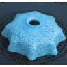 luminaire-ancien-verre-opaline-bleu-moucheté