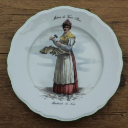 assiette-vieux-métiers-de-paris-marchande-de-noix