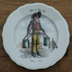 assiette-vieux-métiers-de-paris-porteur-d-eau-