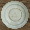 ancienne-assiette-de-collection-décor-au-coq-terre-cuite-vernissée