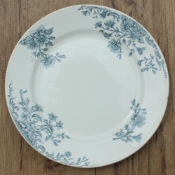 ancienne-assiette-plate-terre-de-fer-Althea-art-français