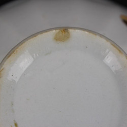 Ancien Bol A Facettes