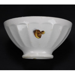 Ancien Bol A Facettes