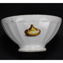 Ancien Bol A Facettes