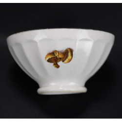 Ancien Bol A Facettes