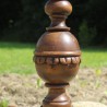 superbe-pied-de-lampe-en-bois-tourné-ancien-