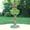 pied-de-lampe--ancien-vert