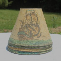 abat-jour-carton-enduit-motif-bateau