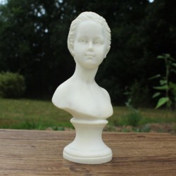 Buste de Louise Brongniart, enfant d'Alexandre Brongniart sculpture de 20 cm