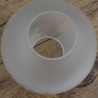 abat-jour-boule verre satiné pour luminaire vintage