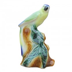 statuette perroquet en porcelaine