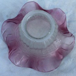 abat jour tulipe de remplacement volant rose rétro