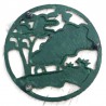 Dessous de plat en fonte émaillée mouton - vintage