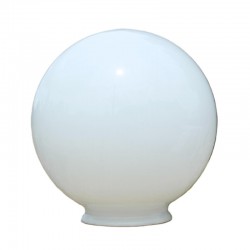 Boule opaline de diamètre 20 cm pour luminaire