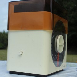 Balance de cuisine mécanique vintage Terraillon blanche