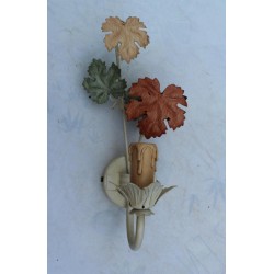 applique murale feuilles ambiance vintage