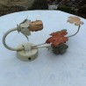 Applique murale feuilles vintage