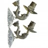 applique murale poisson vintage authentique