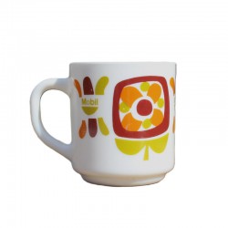 Mug publicitaire Mobil années 70