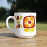 Mobil mug tasse publicitaire des années seventies vintage