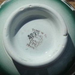 Grand bol ancien Terre de Fer Choisy Le Roi