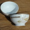 Bol épi de blé en porcelaine Apilco, France, lot de 2